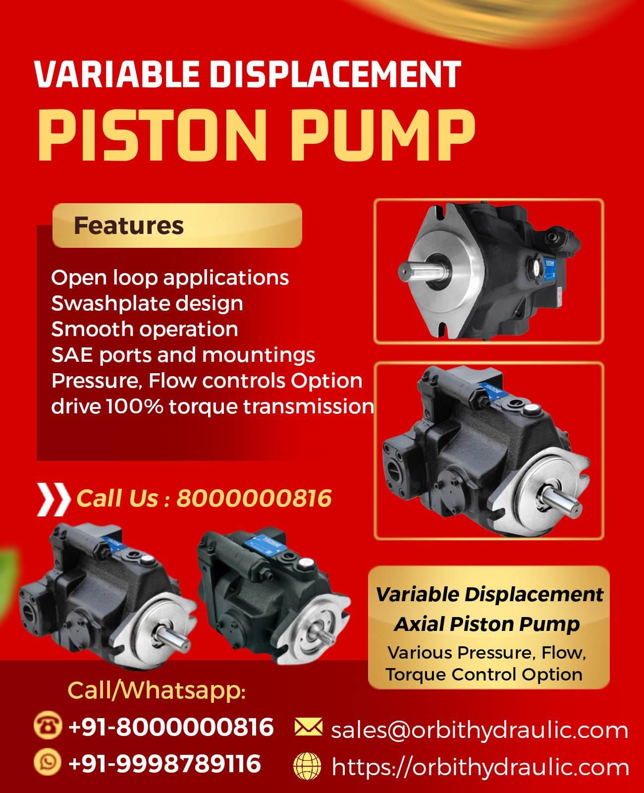 Yeoshe Hydraulic Piston Pump